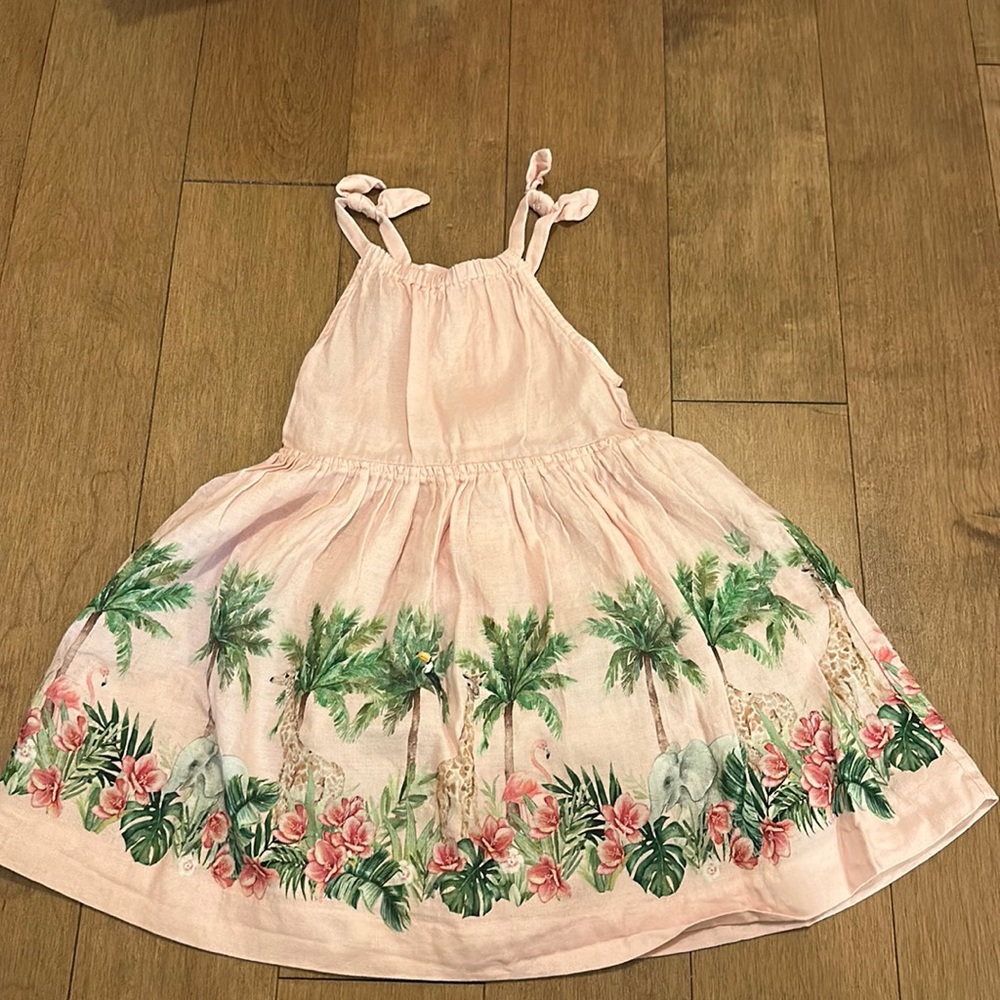 Girls Mayoral zoo dress